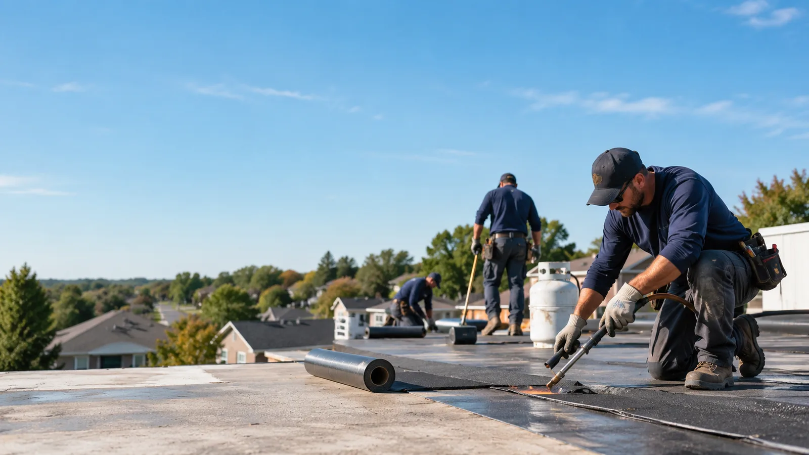 Flat Roof Leak Repair providers in Servia, IN